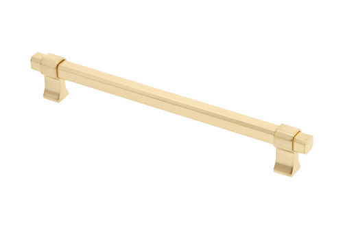 GTV IMPERIAL Handle 192/226mm Brushed Gold Kitchen Cabinet Drawer Pull