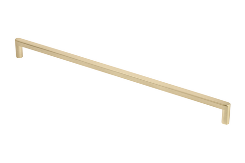 GTV NYXA Bar Handle 320/330mm Brushed Gold Kitchen Cabinet Drawer Pull