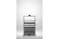 180° Rotating Wardrobe Shoe Carousel - 6 Shelf - 1050-1200 mm - Soft Close