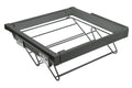Wardrobe interior kit 800 mm – shoe drawer, wire basket, organiser & pull-down rail (anthracite)