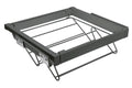 Pull-Out Wardrobe Shoe Drawer 800mm - 2-Tier Wire Shoe Rack - Soft Close
