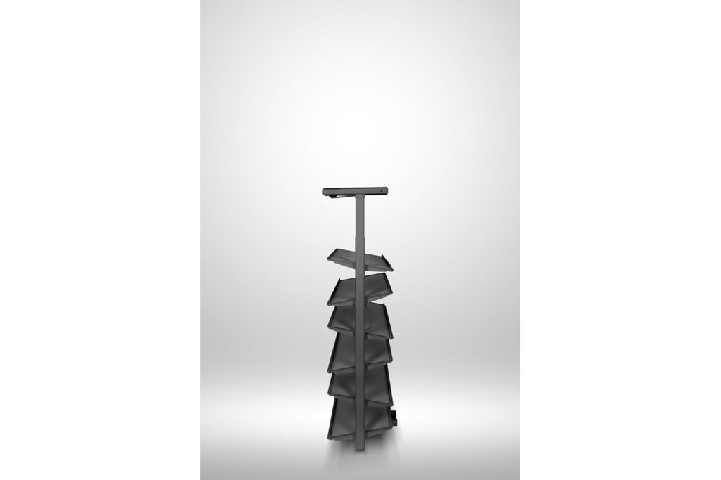 180° Rotating Wardrobe Shoe Carousel - 6 Shelf - 1050-1200 mm - Soft Close - view 2