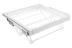 Pull-Out Wardrobe Shoe Drawer 800mm - 2-Tier Wire Shoe Rack - Soft Close - view 2