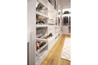 Pull-Out Wardrobe Shoe Drawer 800mm - 2-Tier Wire Shoe Rack - Soft Close - view 3