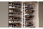 180° Rotating Wardrobe Shoe Carousel - 12 Shelf - 1890–2040mm - Soft Close - view 3