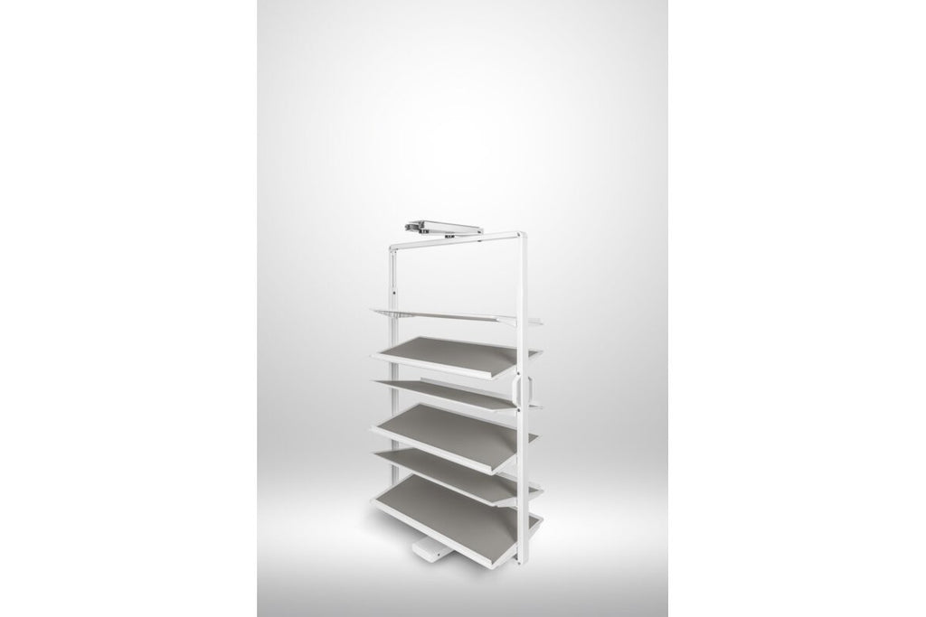 180° Rotating Wardrobe Shoe Carousel - 6 Shelf - 1050-1200 mm - Soft Close - view 4