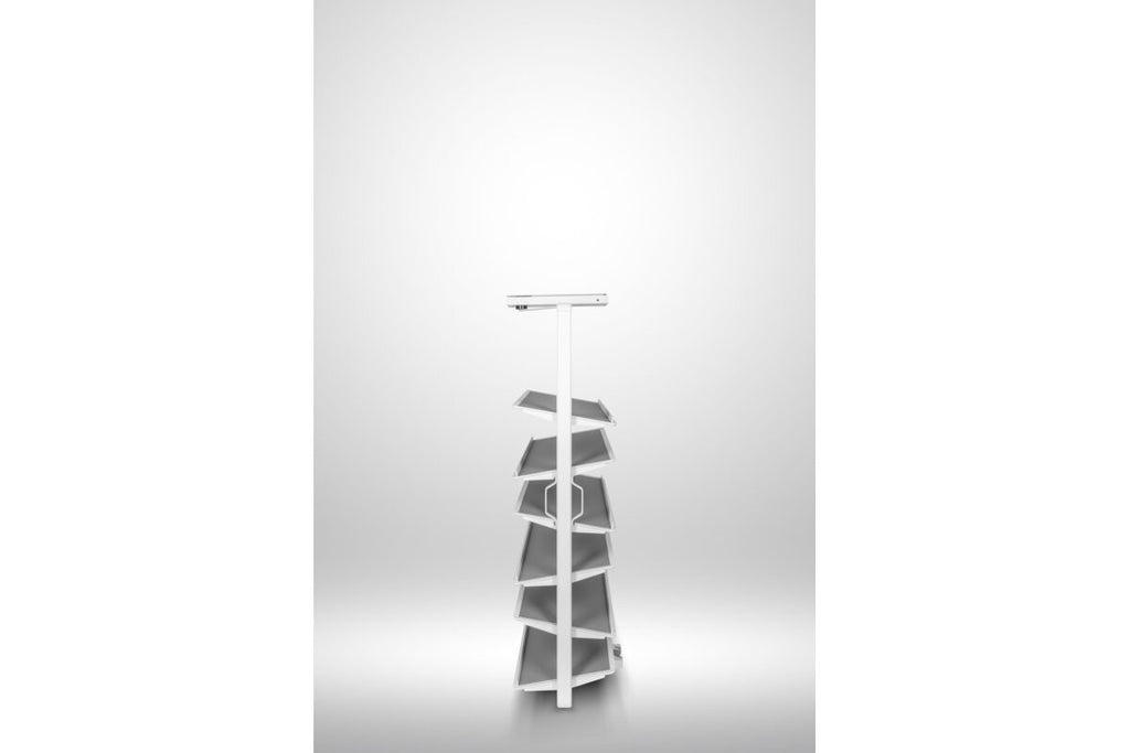 180° Rotating Wardrobe Shoe Carousel - 6 Shelf - 1050-1200 mm - Soft Close - view 5