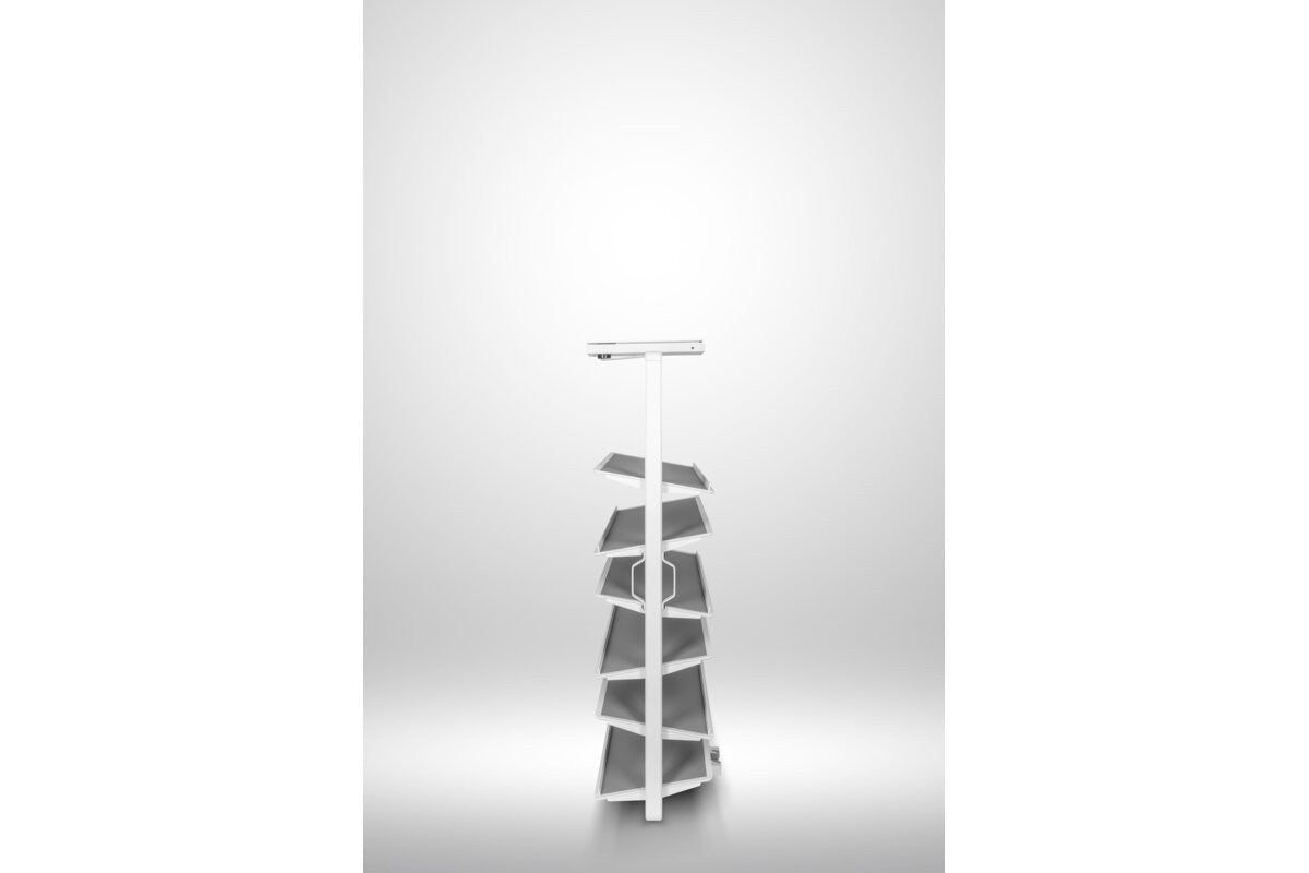 180° Rotating Wardrobe Shoe Carousel - 6 Shelf - 1050-1200 mm - Soft Close - view 5