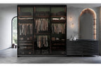 Pull-Out Wardrobe Shoe Drawer 800mm - 2-Tier Wire Shoe Rack - Soft Close - view 7
