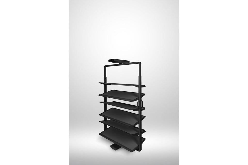 180° Rotating Wardrobe Shoe Carousel - 6 Shelf - 1050-1200 mm - Soft Close - view 11