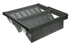 Pull-Out Wardrobe Metal Shoe Drawer 600mm - 2-Tier Solid Shelf Shoe Rack - view 14