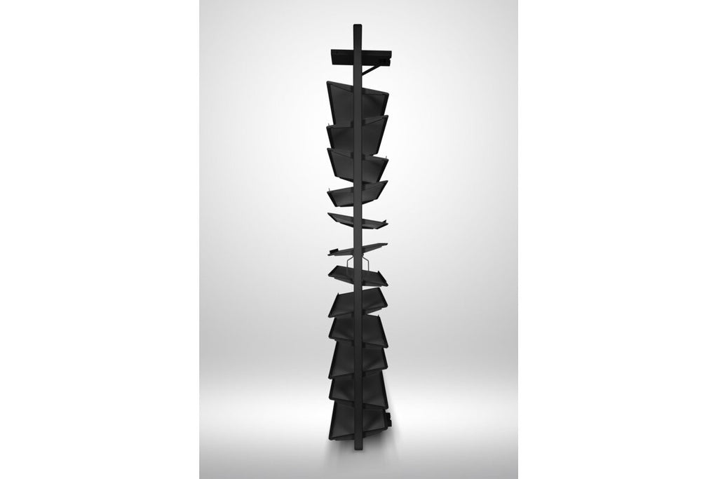180° Rotating Wardrobe Shoe Carousel - 12 Shelf - 1890–2040mm - Soft Close - view 10