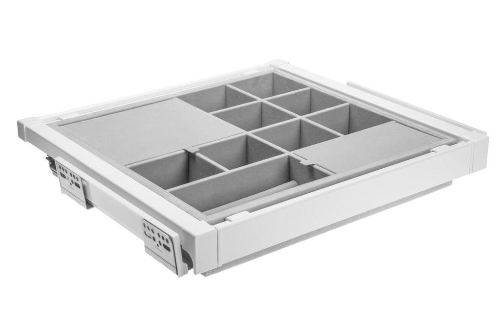 Pull-Out Wardrobe Organiser Drawer 900mm - Soft Close Full Extension - view 8