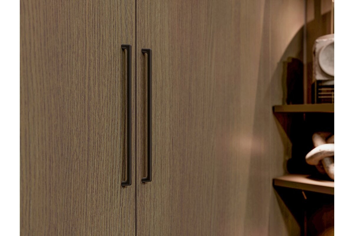 GTV OCTAVIO Bar Handle 320/330mm Matt Black Kitchen Cabinet Drawer Pull - view 5