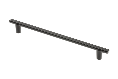 GTV RAY Bar Handle 192/232mm Matt Black Kitchen Cabinet Drawer Pull
