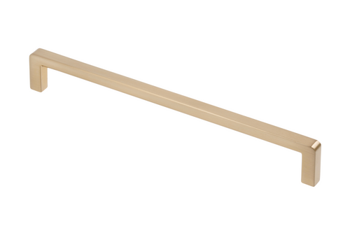 GTV BAGIO Bar Handle 192/200mm Champagne Kitchen Cabinet Drawer Pull