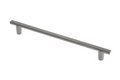 GTV RAY Bar Handle 192/232mm Light Graphite Kitchen Cabinet Drawer Pull