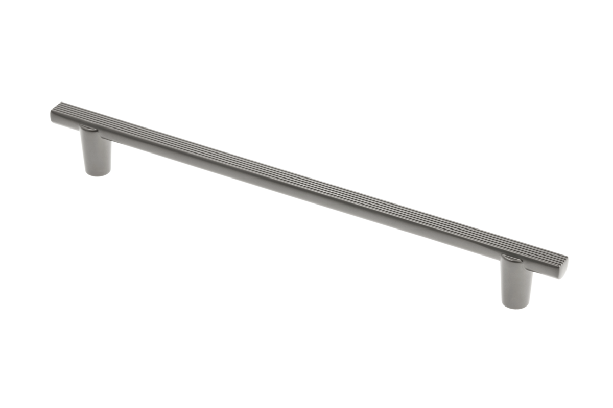 GTV RAY Bar Handle 192/232mm Light Graphite Kitchen Cabinet Drawer Pull