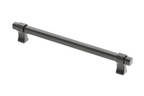 GTV IMPERIAL Handle 192/226mm Matt Black Kitchen Cabinet Drawer Pull