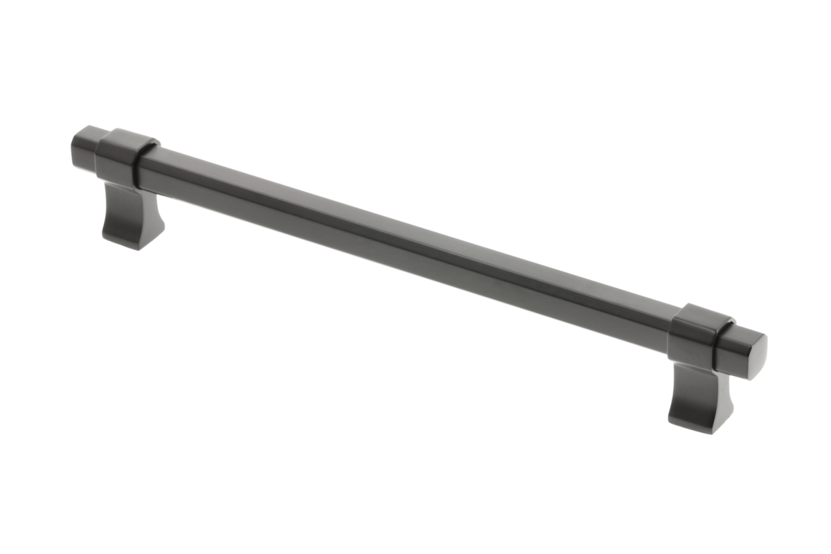 GTV IMPERIAL Handle 192/226mm Matt Black Kitchen Cabinet Drawer Pull