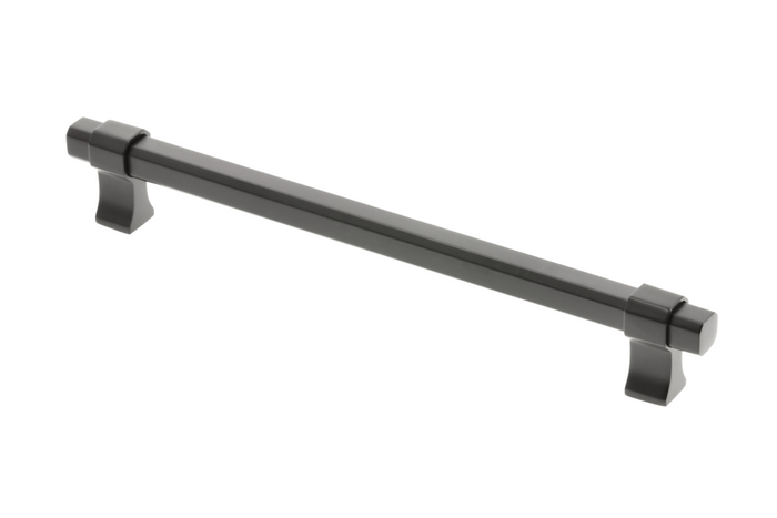 GTV IMPERIAL Handle 192/226mm Matt Black Kitchen Cabinet Drawer Pull UK STOCK