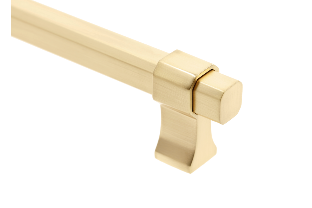 GTV IMPERIAL Handle 256/290mm Brushed Gold Kitchen Cabinet Drawer Pull - view 2
