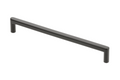 GTV NYXA Bar Handle 192/202mm Matt Black Kitchen Cabinet Drawer Pull