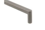 GTV NYXA Bar Handle 192/202mm Light Graphite Kitchen Cabinet Drawer Pull - view 2