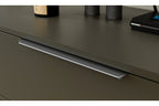 GTV HEXA Edge Mounted Profile Cabinet Handle 256/290mm Modern Titanium - view 3