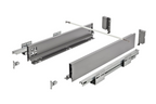 GTV AXIS PRO Slim Drawer System 550mm Low 86mm Push To Open Anthracite - view 2