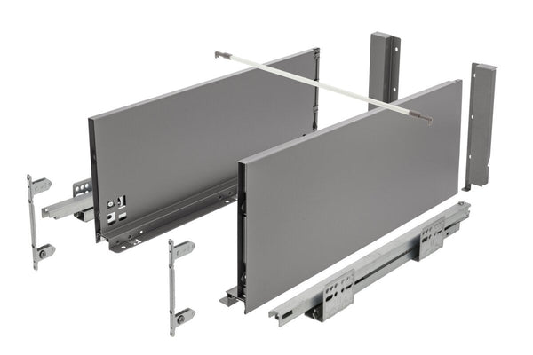 Handleless 3-drawer kit – GTV Axis Pro 450 mm push to open (low, medium, high)