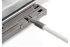 GTV AXIS PRO Slim Drawer System 450mm Low 86mm Push To Open Anthracite - view 4