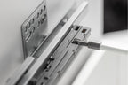 GTV AXIS PRO Slim Drawer System 450mm Low 86mm Push To Open Anthracite - view 5