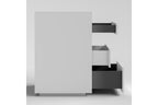 GTV AXIS PRO Slim Drawer System 300mm Extra High 199mm Push To Open Anthracite - view 16