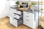 GTV AXIS PRO Slim Drawer System 550mm Low 86mm Soft Close Anthracite - view 4