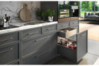 GTV AXIS PRO Slim Drawer System 550mm Medium 120mm Soft Close Anthracite - view 2