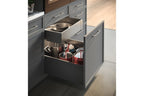 GTV AXIS PRO Slim Drawer System 550mm Medium 120mm Soft Close Anthracite - view 3