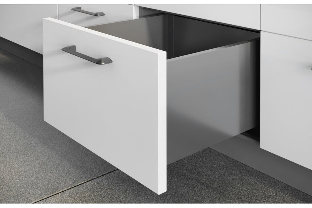 GTV AXIS PRO Slim Drawer System 400mm Extra High 199mm Soft Close Anthracite - view 4