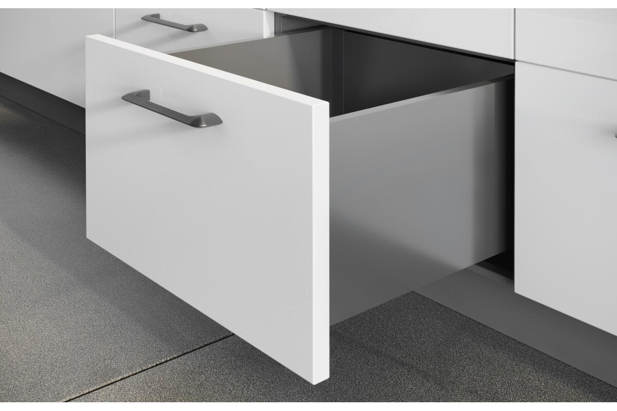 GTV AXIS PRO Slim Drawer System 450mm Extra High 199mm Soft Close Anthracite - view 4