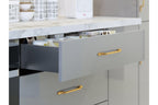GTV AXIS PRO Slim Metal Drawer System 300mm Soft Close Anthracite Complete Set - view 9