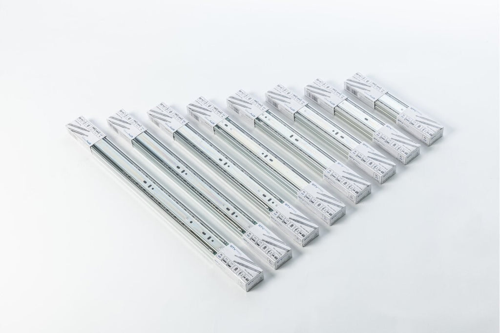 Pair GTV Versalite PLUS Drawer Runners 400mm Soft Close Ball Bearing Side Mount - view 5
