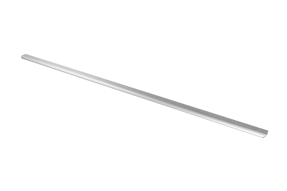 GTV HEXA Edge Profile Furniture Handle 1200mm Brushed Steel Cabinet Pull - view 4