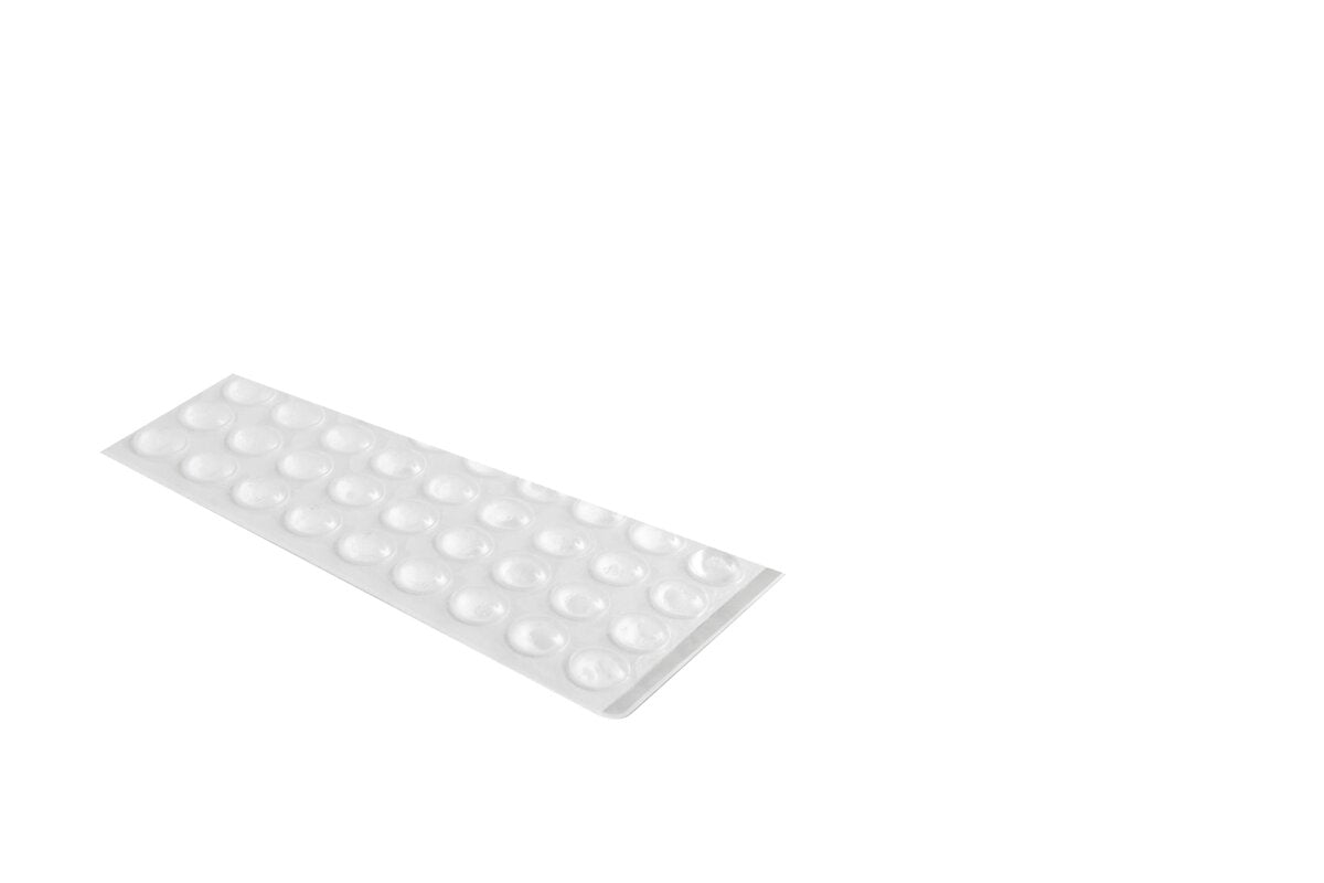 GTV clear silicone door buffers
