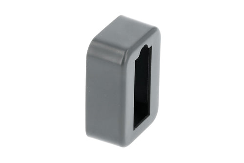 GTV rectangular wardrobe rail end support