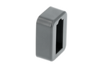 GTV rectangular wardrobe rail end support
