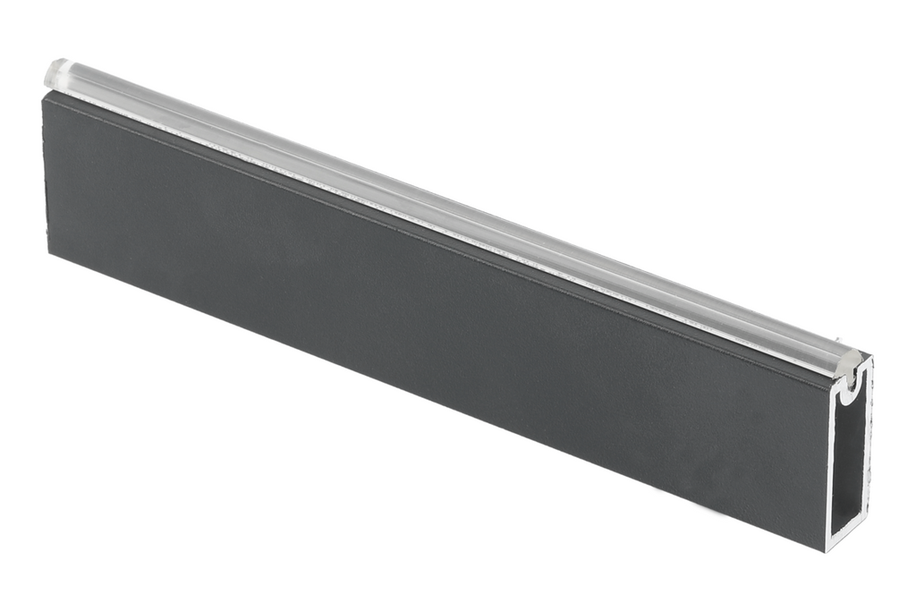 GTV rectangular wardrobe hanging rail with end supports