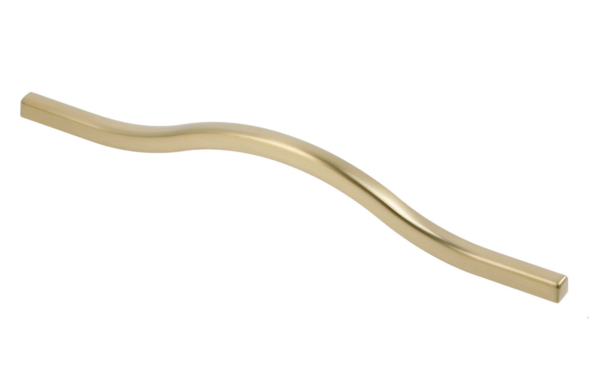 GTV VITO Bar Handle 160mm Gold Brass