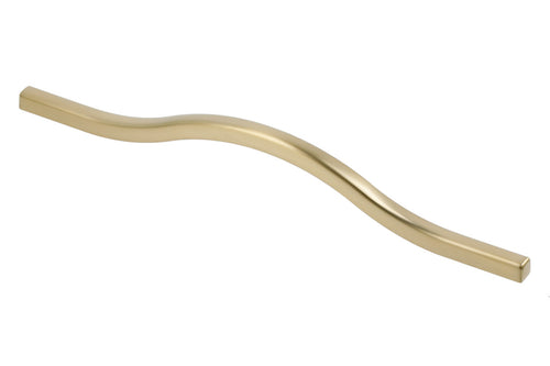 GTV VITO Bar Handle 160mm Gold Brass