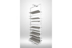 GTV 180° rotating wardrobe shoe carousel 10 shelf view 4