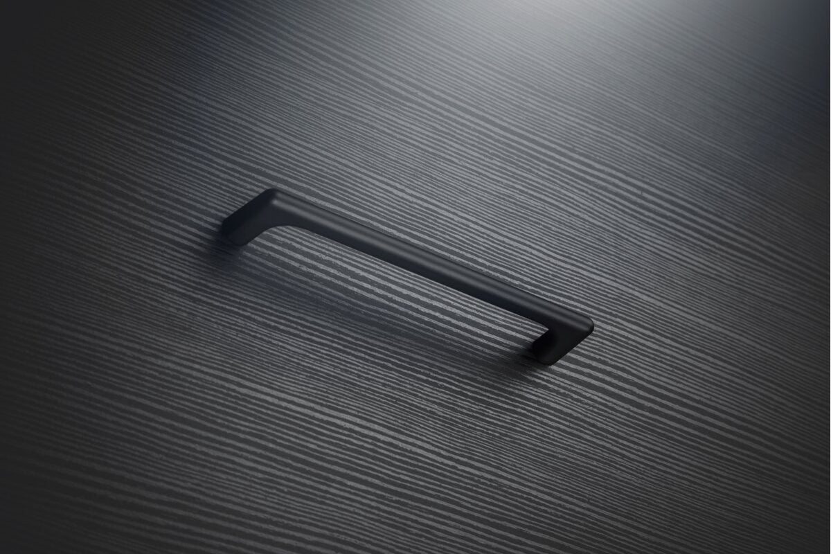 GTV OCTAVIO Bar Handle 192/202mm Matt Black view 2